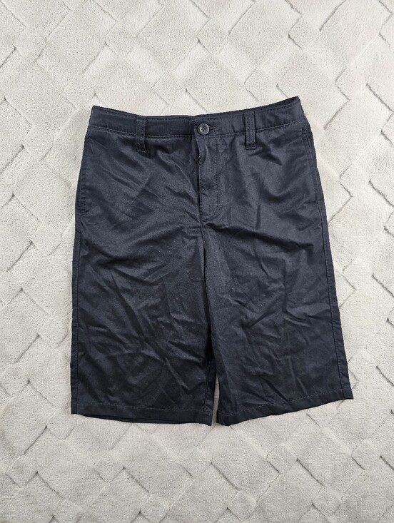 Under Armour Other - Under Armour Chino Shorts Youth 16 Boys Flat Front Black Stretchy